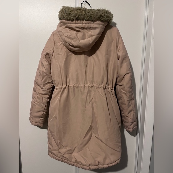 Vero Moda Light Pink Puffer Long Women's Jacket - Picture 2 of 4